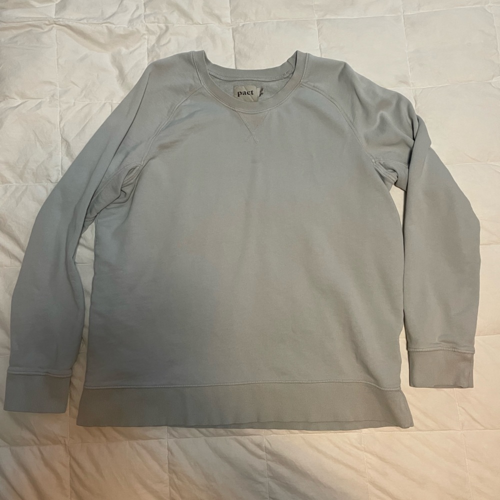 Pact Women's Light Blue Sweatshirt